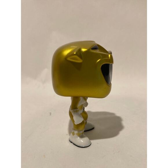 Funko Pop Power Rangers Yellow Ranger Metallic - Picture 2 of 4